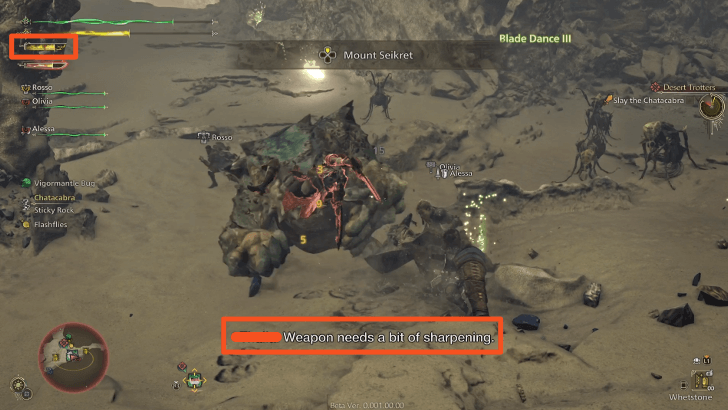 Weapon Needs Sharpening