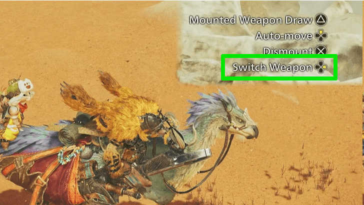 Monster Hunter Wilds - Switch Weapons