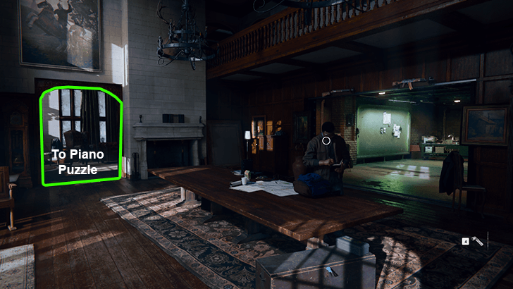 Main Hall To Piano Puzzle