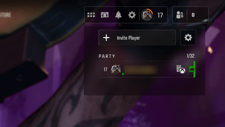 Inviting Players to a Zombies Match