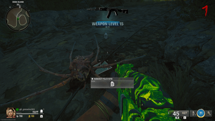 Zombies Intel - Subject File #272