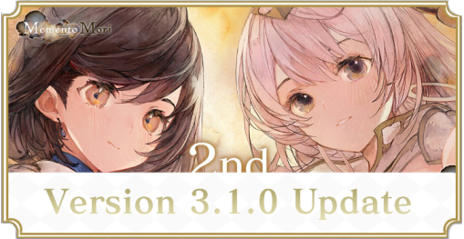 Version 3.1.0 Update