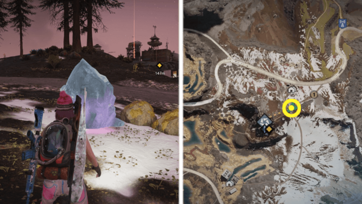 Once Human All Riddle Spots -  Riddle Spot - Ice Rock