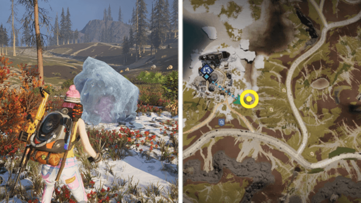 Once Human All Riddle Spots -  Riddle Spot - Ice Rock