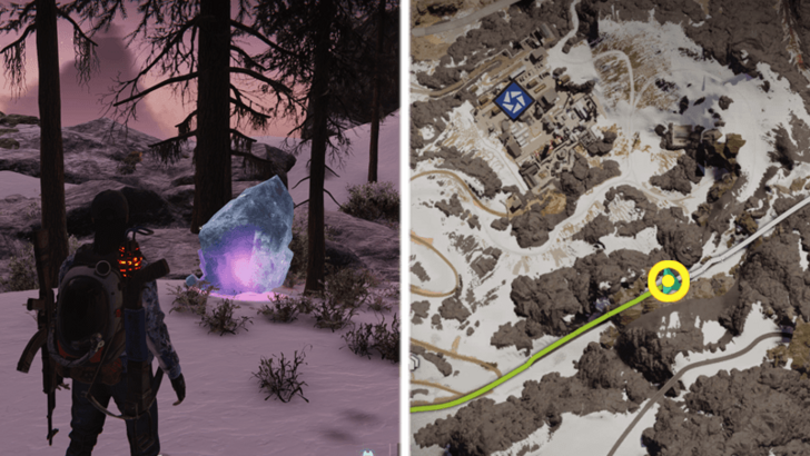 Once Human All Riddle Spots -  Riddle Spot - Ice Rock