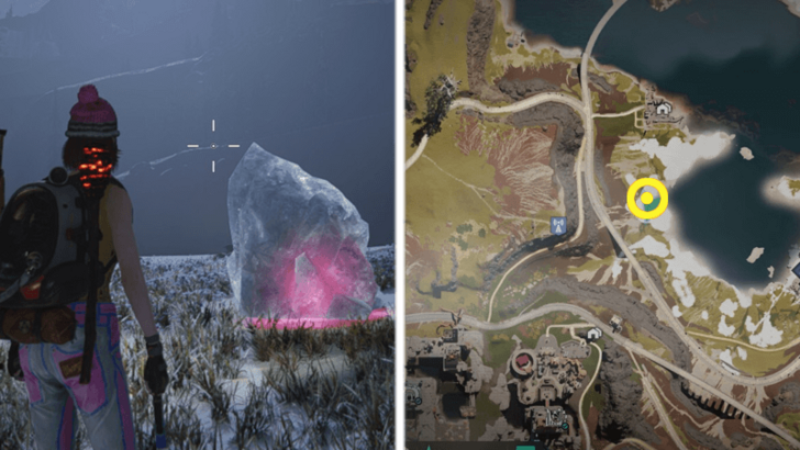 Once Human All Riddle Spots -  Riddle Spot - Ice Rock