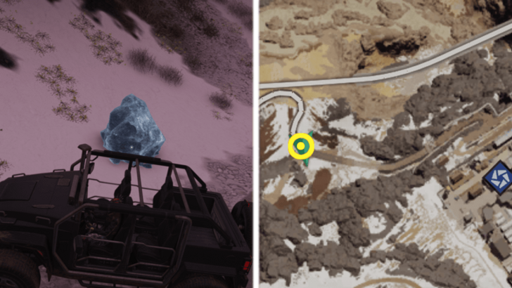 Once Human All Riddle Spots -  Riddle Spot - Ice Rock