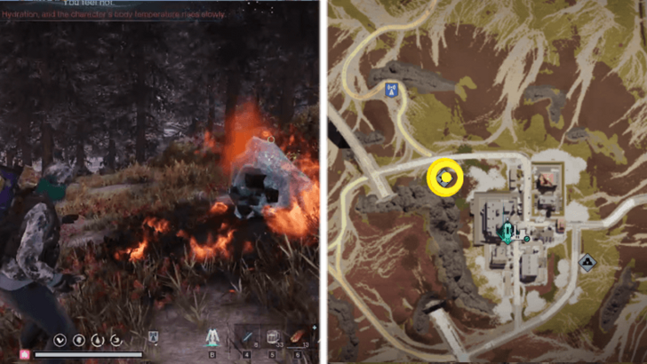 Once Human All Riddle Spots -  Riddle Spot - Ice Rock