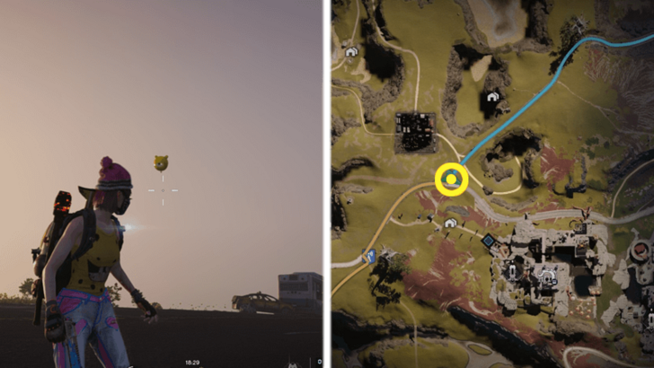 Once Human All Riddle Spots -  Riddle Spot - Balloon Shot