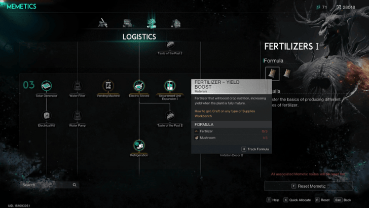 Once Human - Fertilizer Yield Boost