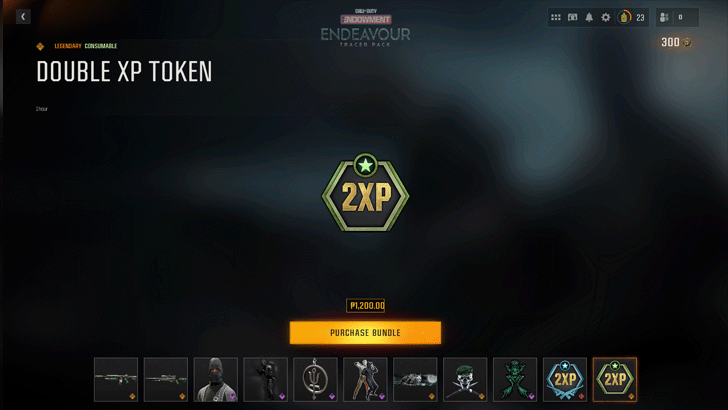 Double XP Tokens