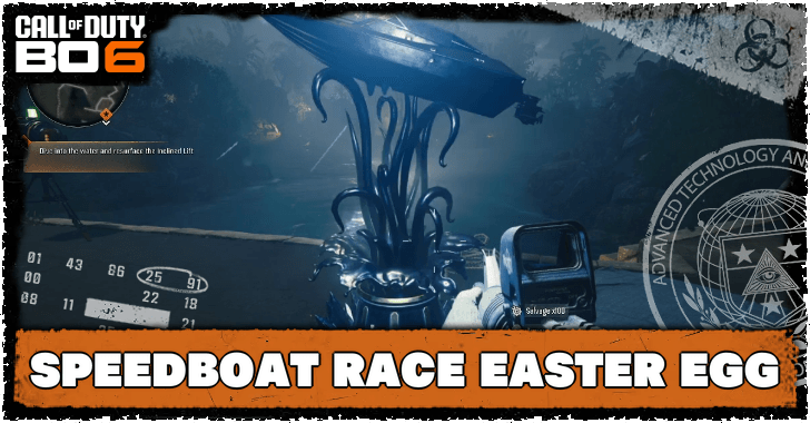 Black Ops 6 Speed Boat Race Easter Egg