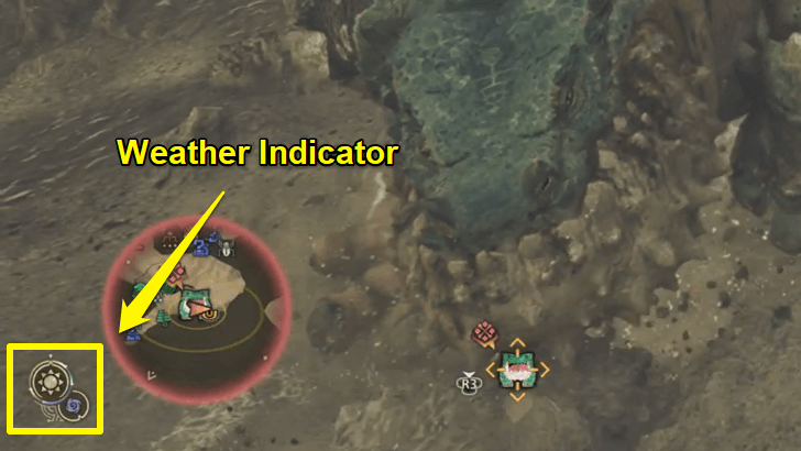 Weather Indicator on In-Game UI
