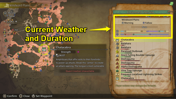 Detailed Weather Info on Map