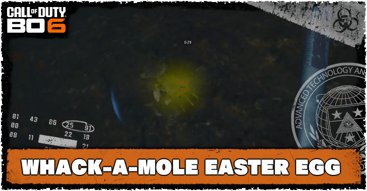 Black Ops 6 Whack-a-Mole Easter Egg