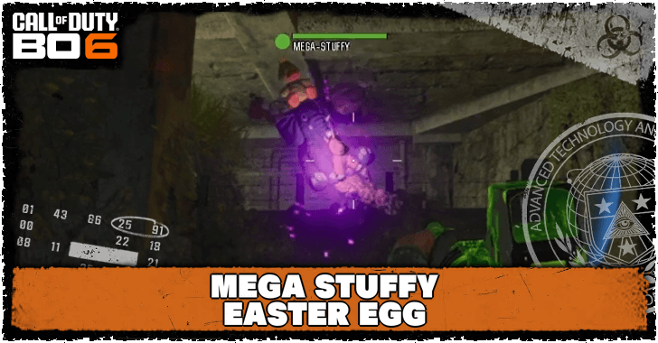 Call of Duty Black Ops 6 - Mega Stuffy Easter Egg