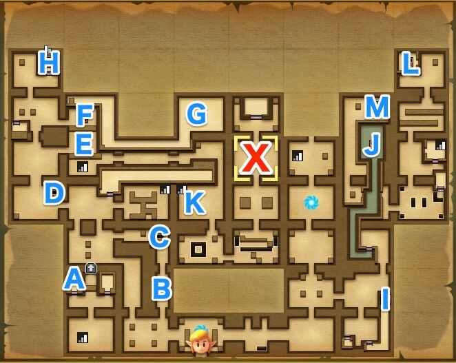 Face Shrine Map