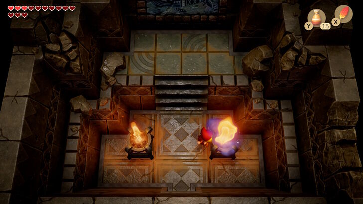 Ancient Ruins Torches