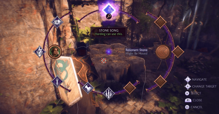 An Unfamiliar Sense - Stone Song Skill Usage