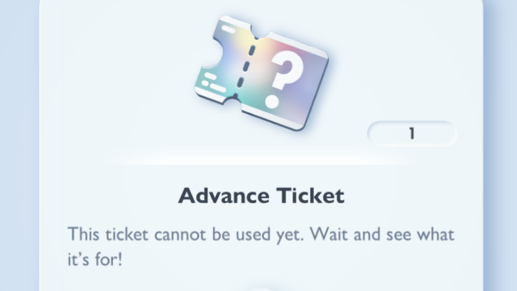 Pokemon TCG Pocket - Advance Ticket