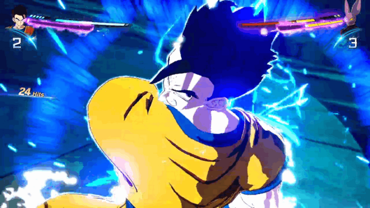 Dragon Ball Sparking Zero Gohan Uses Burst Rush