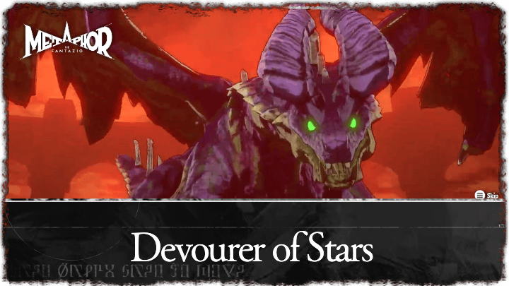 Metaphor ReFantazio - Devourer of Stars - Banner