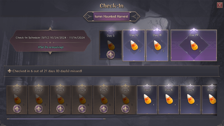 Check-In to Get Candy Corn