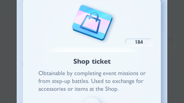 Pokemon TCG Pocket - Shop Ticket