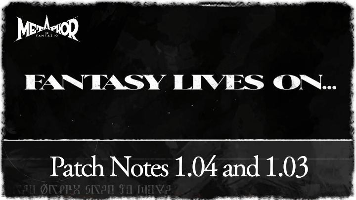 Metaphor ReFantazio - Patch Notes 1.04 and 1.03