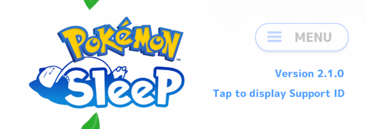 Pokemon Sleep - Version 2.1.0