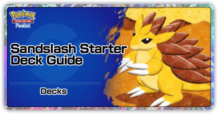 Sandslash Starter Deck