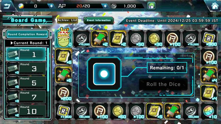 Board Game - Gundam UCE