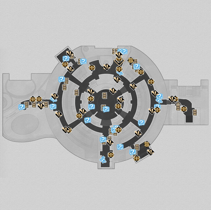 Honkai Star Rail - Paperfold University Map