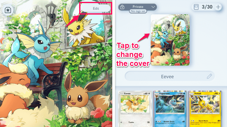 Edit the Binder to Change the Cover