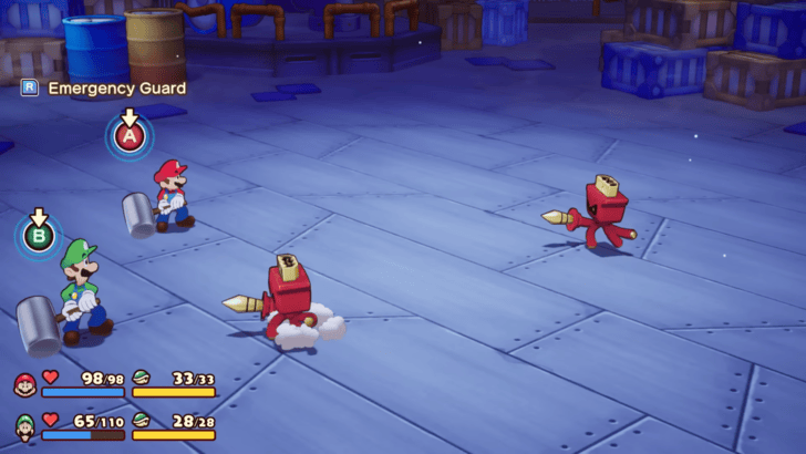 Mario & Luigi Brothership Dodge and Counter-Attack During Enemy Turns