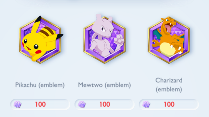 Genetic Apex Emblems at the Shop