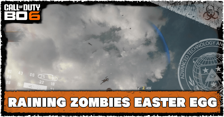Black Ops 6 Raining Zombies Easter Egg