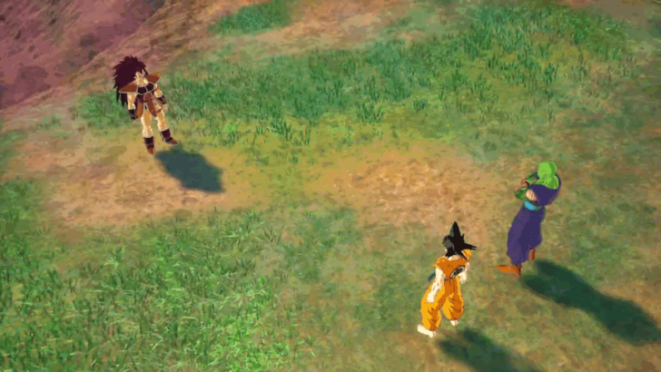 Dragon Ball Sparking Zero Defeat Raditz