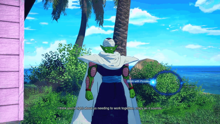Dragon Ball Sparking Zero Work with Piccolo