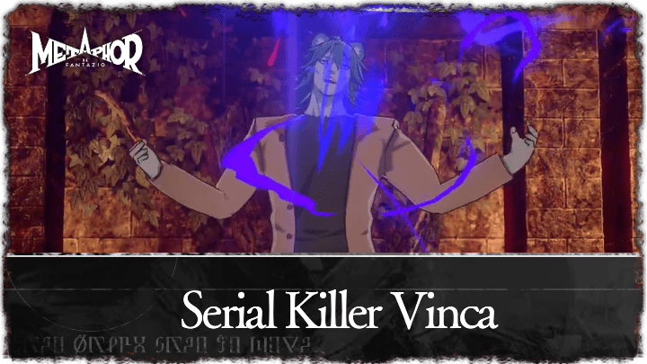 Metaphor ReFantazio - Serial Killer Vinca - Banner