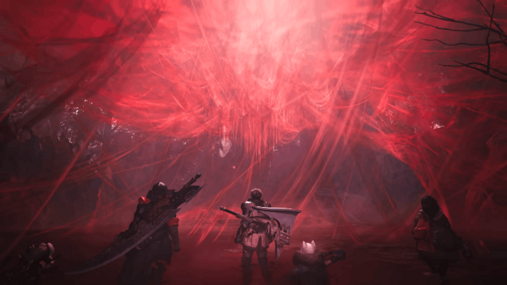 Monster Hunter Wilds - Scarlet Forest Landscape
