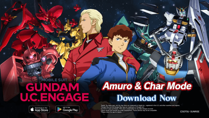 Amuro and Char Mode Announcement - Gundam UC Engage