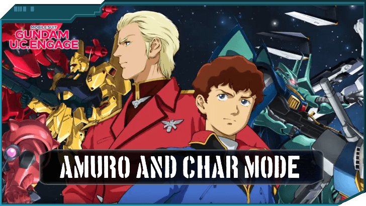 Amuro and Char Mode Announcement Reveal - Gundam UC Engage