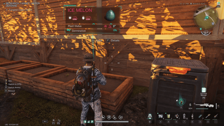 Once Human - Ice Melon Plant Box