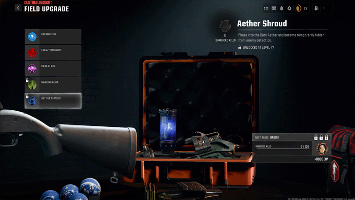 Aether Shroud Loadout