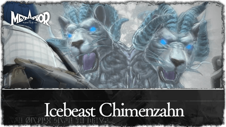Metaphor ReFantazio - Icebeast Chimenzahn Banner