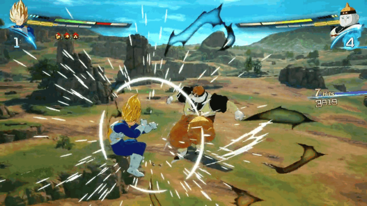 Dragon Ball Sparking Zero Vegeta vs Android 19