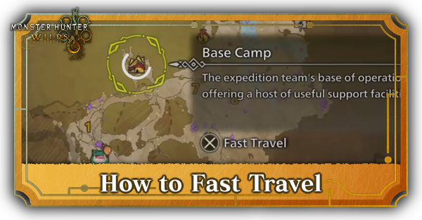 MH Wilds - How to Fast Travel