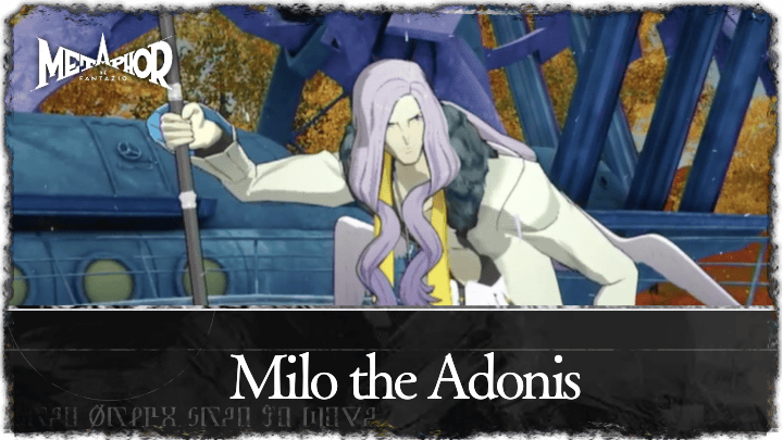 Metaphor ReFantazio - Milo the Adonis - Banner