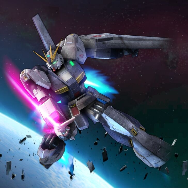 Mobile Suit Gundam U.C. Engage - Nu Gundam (Green) Icon